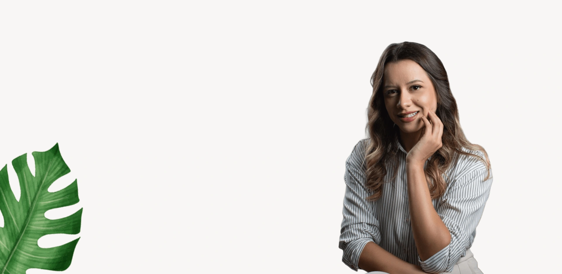 Banner da Nutricionista Lizandra Marques oferecendo consultas online e presenciais